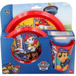 Stor Kindergeschirr Paw Patrol 3er Set Bunt
